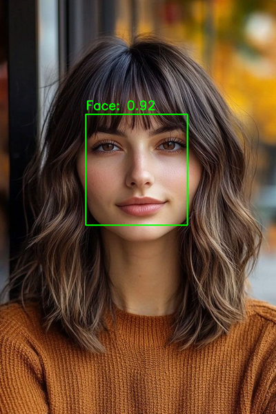 Face Detection with RLHF result 1