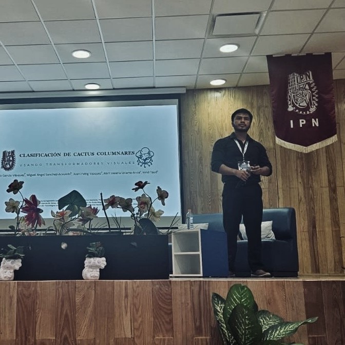 Álvaro with certificate