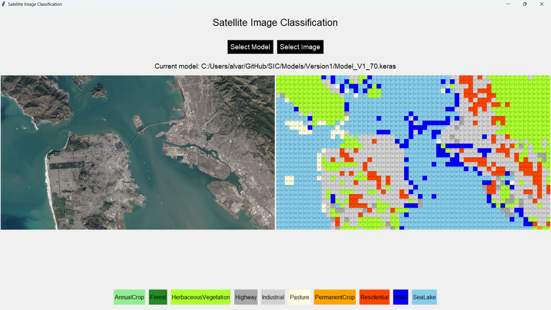 Satellite Image Classifier preview